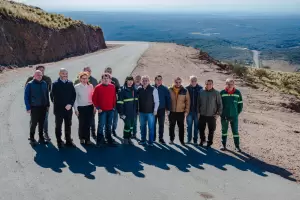 Se reactiv la obra de Ruta 42, camino clave del Corredor Este
