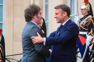 Milei se reuni con Macron antes de la inauguracin de los Juegos Olmpicos