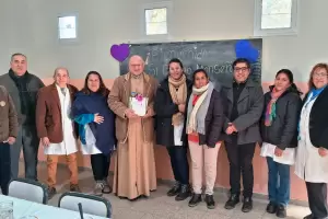 El Obispo celebr su cumpleaos en comunidades de la parroquia Santa Ana y San Joaqun