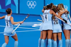 Las Leonas se impusieron a Estados Unidos en su debut de los Juegos Olmpicos