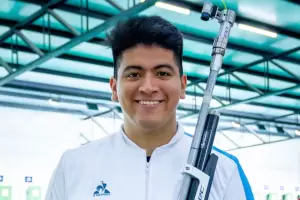 Julin Gutirrez est en la final olmpica de tiro y ya suea con la medalla dorada
