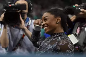 Simone Biles en Pars 2024: una sonrisa que ilumina los JJ.OO