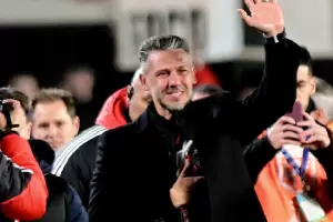 En el ltimo partido de Demichelis, River le gan 1-0 a Sarmiento