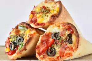 Paso a paso: Cmo se hace la pizza en cono que se volvi viral en la redes?