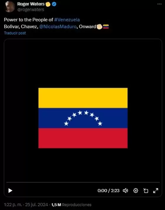 Roger Waters y Venezuela