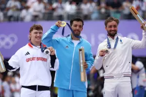 Primera medalla de oro argentina: El �Maligno� Torres se consagr� en el BMX freestyle