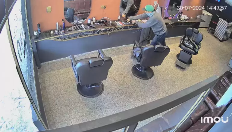 barberia desvalijada