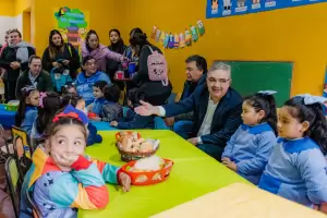 Jalil inaugur en Concepcin las nuevas instalaciones del Jardn de Infantes