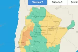 Sube a nivel Naranja la alerta por viento zonda: los detalles