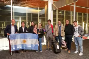 Llegaron los diplomticos argentinos expulsados de Venezuela