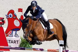 Larocca es finalista de equitacin y busca medalla en los JJ.OO. de Pars 2024