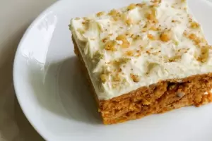 Receta fcil y rpida para hacer un bizcocho de zanahoriasin gluten