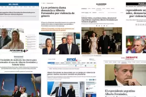 La reaccin de los medios del mundo ante la denuncia contra Fernndez