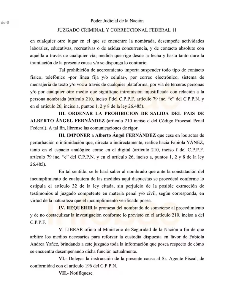 La disposicin de Ercolini