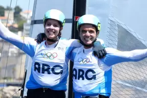 Argentina gan otra medalla en Pars 2024: Bosco-Majdalani ganaron la de plata en vela