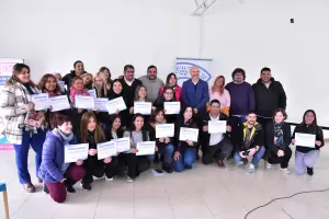 Salud entreg de certificados en Valle Viejo