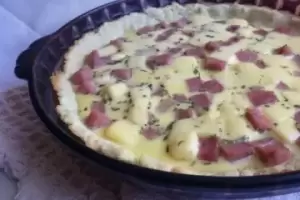 Cmo hacer tarta de jamn y queso?, un clsico que no falla
