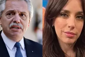 Filtran un video de Alberto Fernndez con Tamara Pettinato tomando alcohol en la Casa Rosada: "Decime algo lindo"