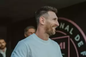 Messi estuvo presente en el triunfo del Inter Miami y mostr cmo est su tobillo