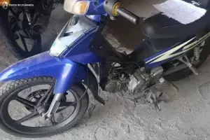 Policas secuestraron una motocicleta en Capital