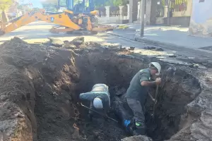 Por una reparacin de caera, varios barrios estn sin agua