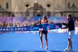 La impactante definicin cabeza a cabeza en la final de la maratn femenina