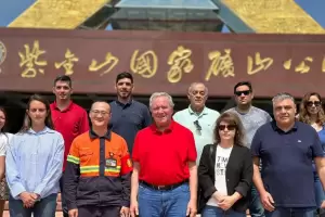 Comitiva en China conoci la mina principal de Zijin y adelant convenios educativos mineros