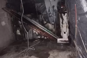 Se incendi un rancho: importantes prdidas