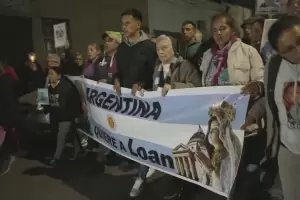 Caso Loan: familiares y vecinos realizaron una multitudinaria marcha en Goya