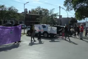 Familiares de uno de los detenidos, reclam por su libertad