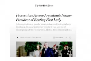 La denuncia contra Alberto Fernndez lleg al New York Times
