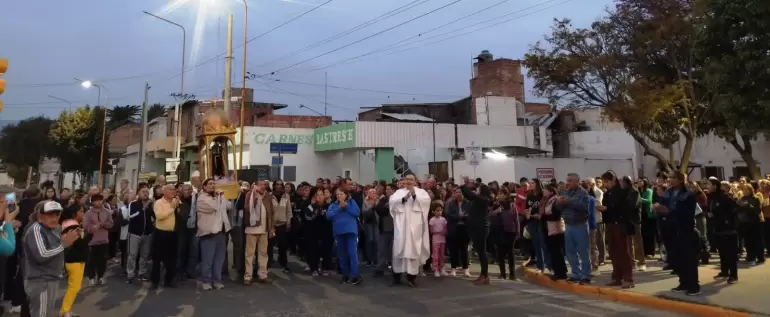 fiestas en honor de San Roque en La Chacarita