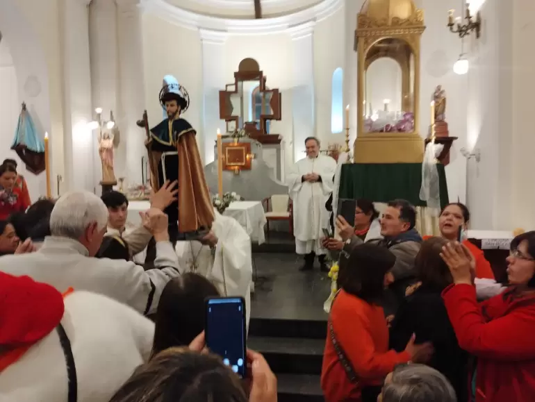 fiestas en honor de San Roque en La Chacarita