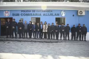 Inauguraron las refacciones de la Subcomisara de Alijiln