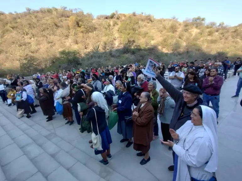 religiosas del NOA peregrinaron 
el Santuario de la Gruta de la Virgen del Valle