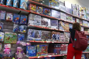 Las ventas de juguetes por el Da del Nio cayeron 5,2%