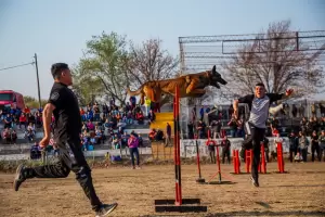 Realizaron la jornada de destreza policiales en Valle Viejo