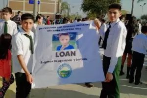 Comprometidos: alumnos de Alijiln pidieron por Loan