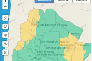 Rige alerta amarilla por vientos fuertes: qu zonas estn afectadas?