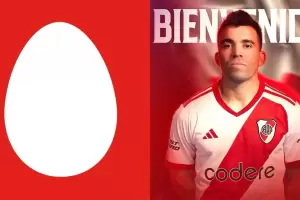 Por una jugada marketinera, River perdi el verificado en X por culpa de "un huevo" y de Acua