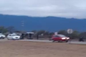 Accidente vial en Avenida de Circunvalacin