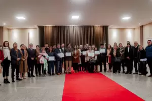 Conmemoraron los 20 aos de la promulgacin de la Carta Orgnica Municipal de FME
