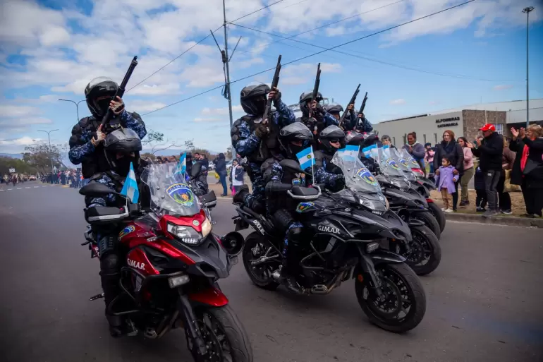 seguridad. 201° aniversario de la Policía de Catamarca.