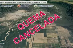 Por cuestiones climticas, se cancel una quema controlada en Valle Viejo