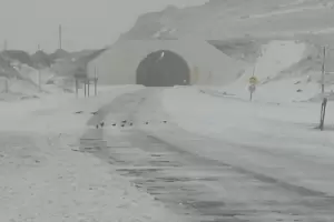 Cerraron por nevadas el paso Cristo Redentor entre Mendoza y Chile