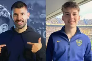 El Kun Agero le dio una fuerte advertencia al streamer Davoo Xeneize tras la eliminacin de Boca en la Sudamericana