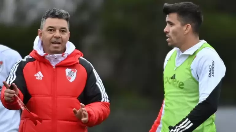 Marcos Acua podra tener su debut en River ante Newell's. (Foto: Prensa River).