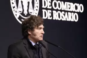 Milei volvi a apuntar contra las crticas de la oposicin y fue contundente: "No necesitamos dlares"