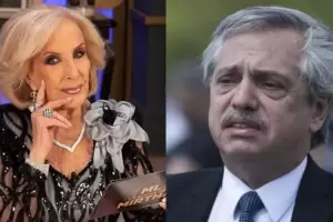 Mirtha Legrand descalific a Alberto Fernndez: "Cmo se enamoraban de este gordito?"