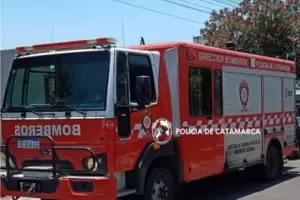 Se incendi una casa en Capital y dos nias tuvieron que ser asistidas por el SAME